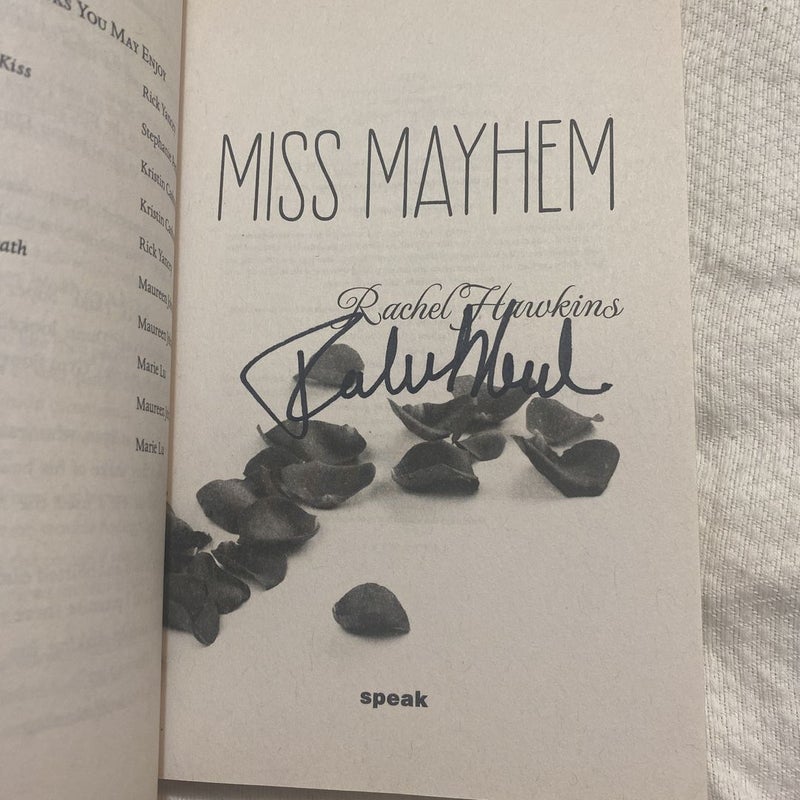 Miss Mayhem *Signed*