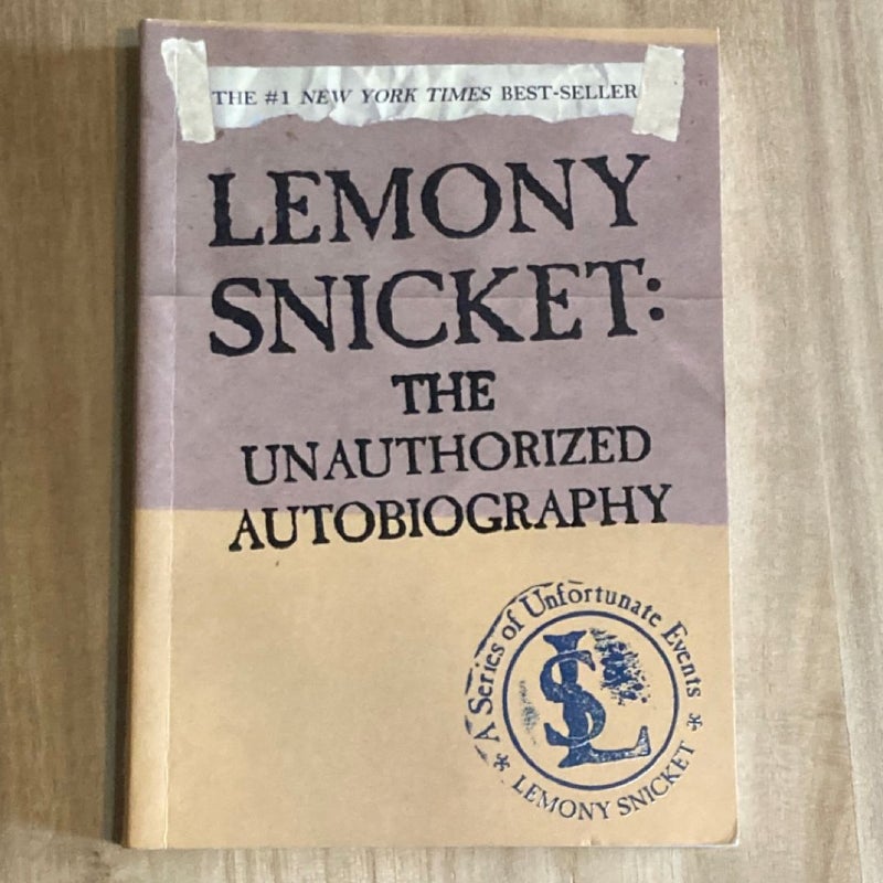 A Series of Unfortunate Events: Lemony Snicket