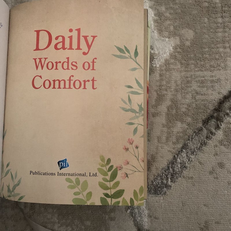 Daily Words of Comfort