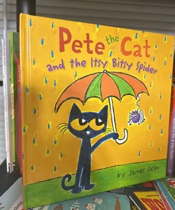 NEW- Pete the Cat and the Itsy Bitsy Spider