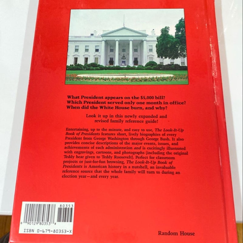 The Look-It-Up Book of Presidents