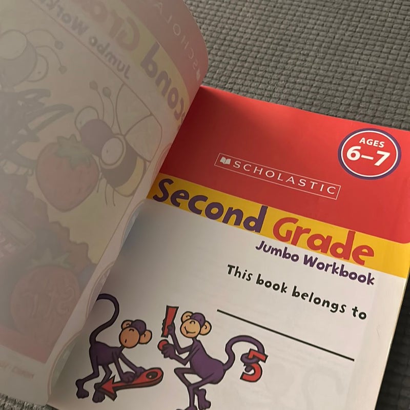 Scholastic Second Grade Jumbo Workbook