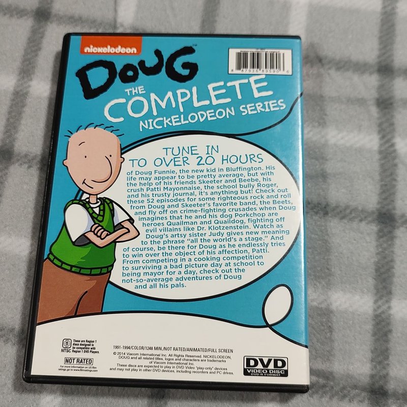 Doug Nickelodeon Gearga Doug The Complete Nickelodeon Serie (DVD,