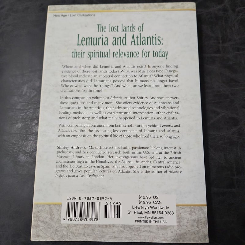 Lemuria and Atlantis