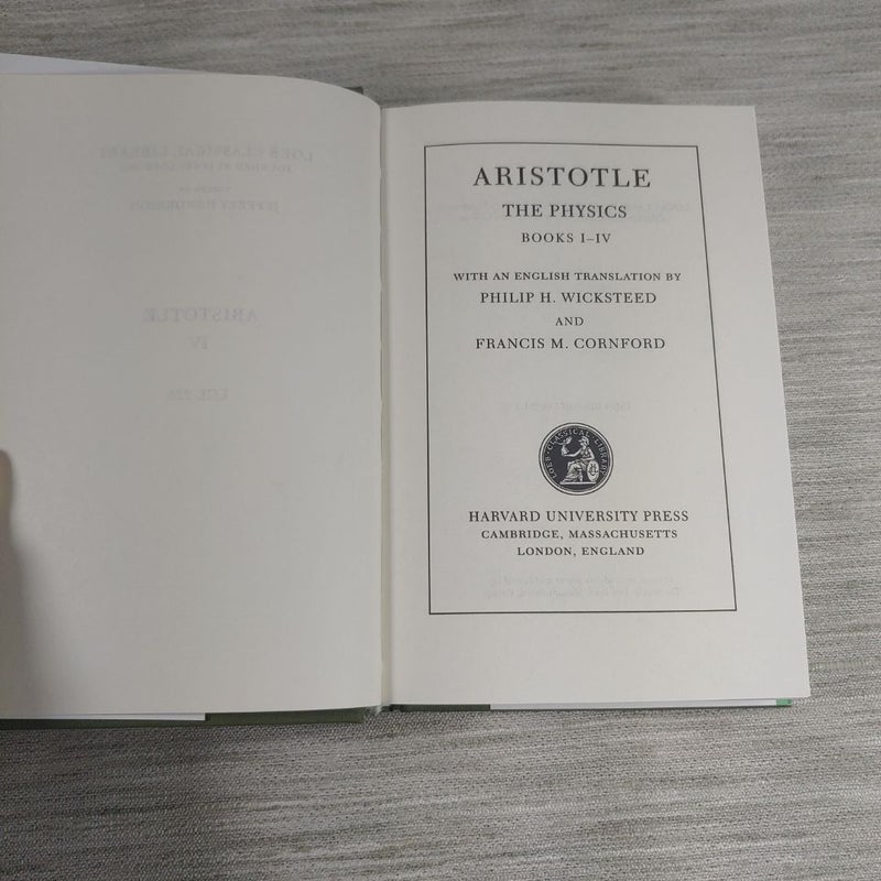 Physics, Volume I