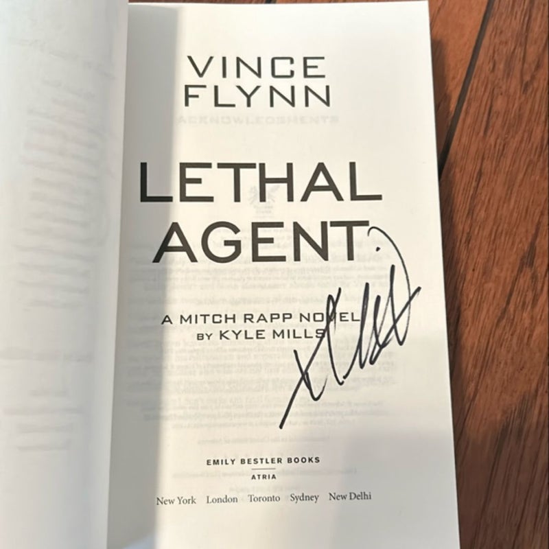 Lethal Agent—signed