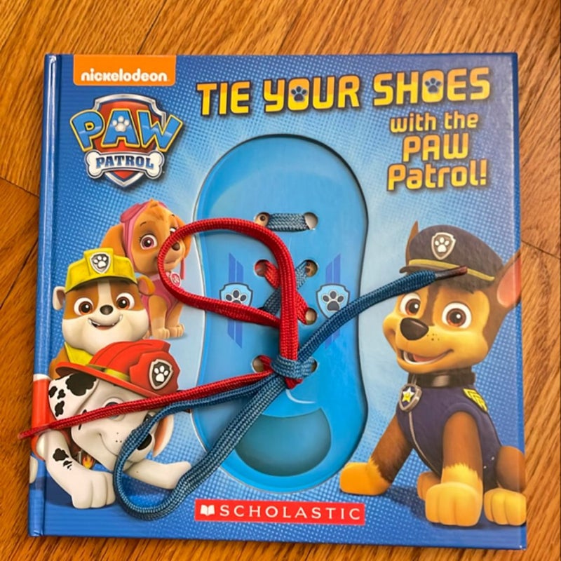 Tie Your Shoes with the Paw Patrol