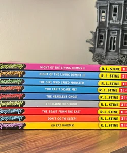 Goosebumps Bundle Book Lot