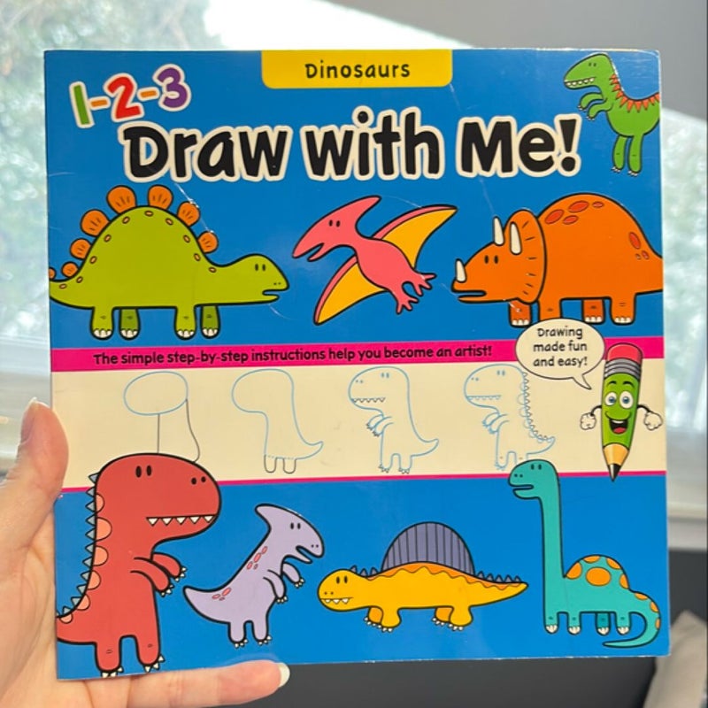 Draw with Me Dinosaur 