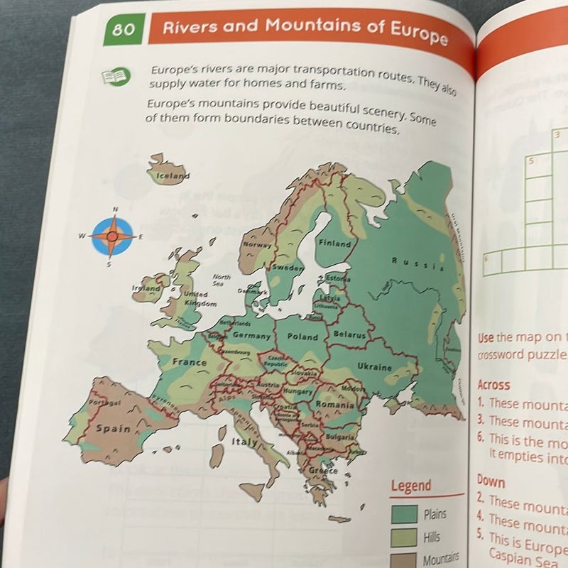 Beginner World Geography Workbook