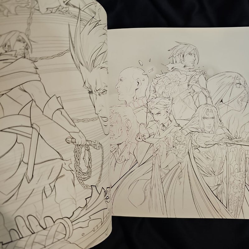 Castlevania: the Official Coloring Book