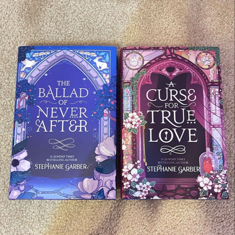 The ballad of never after & A curse for true love fairyloot