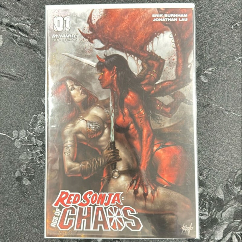 Red Sonja Age of Chaos # 01 Dynamite Comics