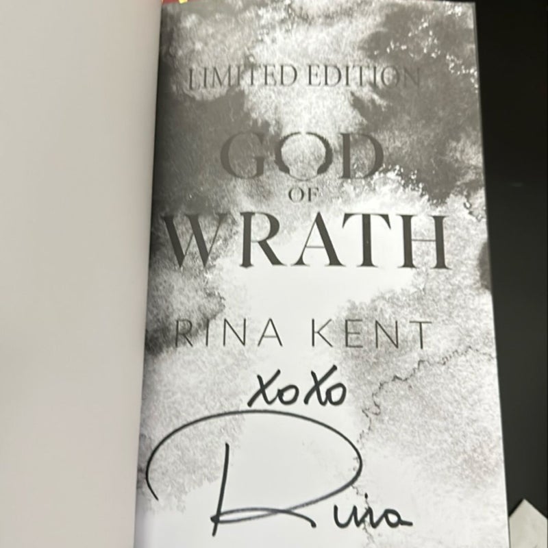 (HAND SIGNED) God of Wrath