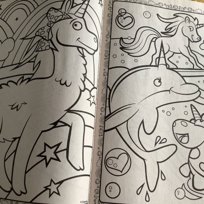 Crayola UNI Creatures Coloring Book