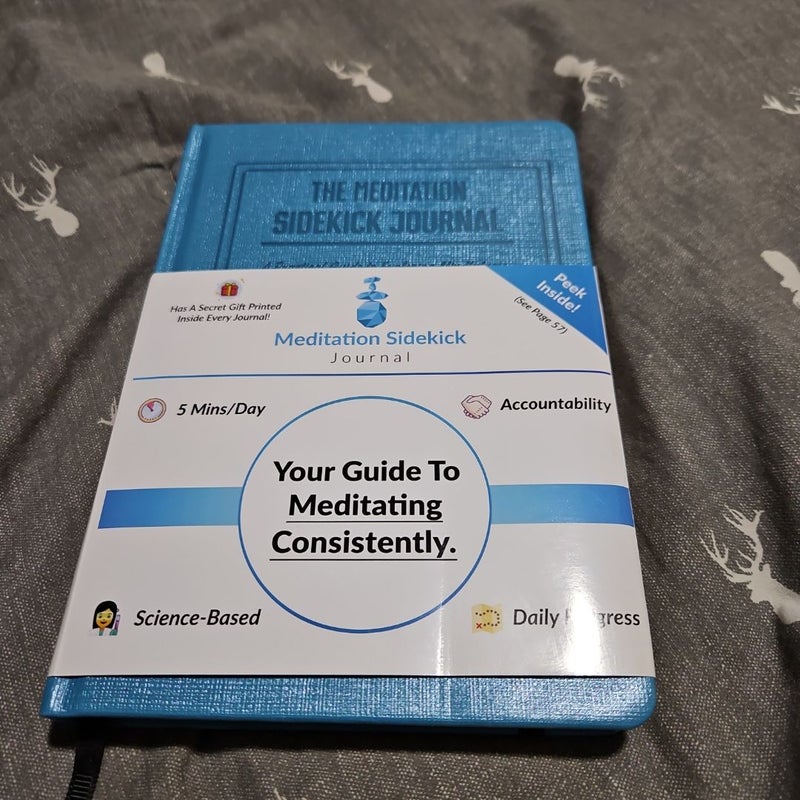 Ocean Blue Meditation Sidekick Journal