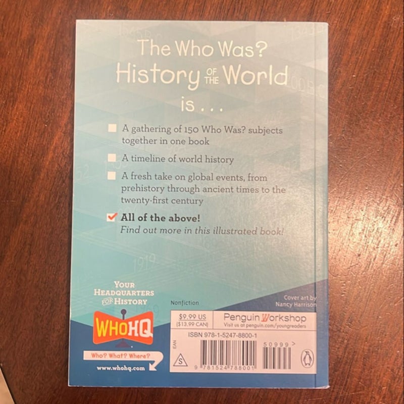 The Who Was? History of the World