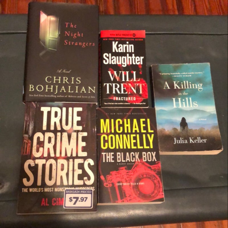 Thriller book bundle 