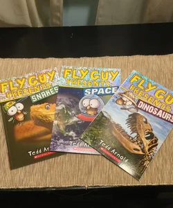 FLY GUY 3 Early Readers LEVEL 2:  Snakes, Space and Dinosauers