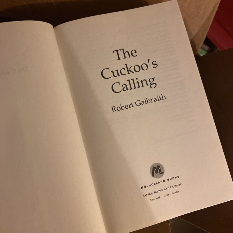 The Cuckoo's Calling