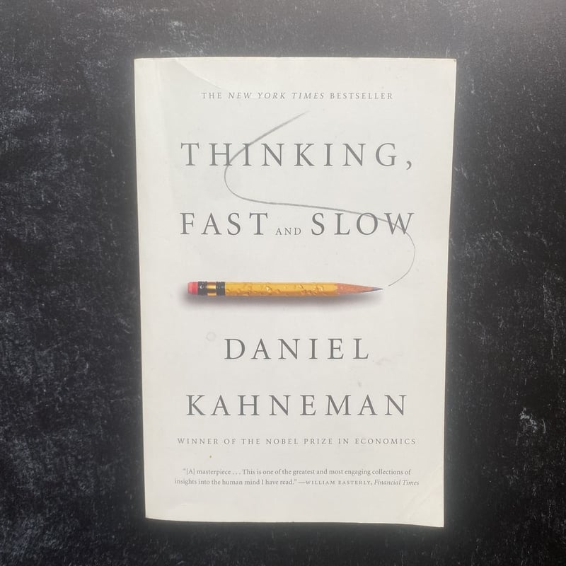 Thinking, Fast and Slow by Daniel Kahneman, Paperback, thinking fast and slow - Vimarsana News
