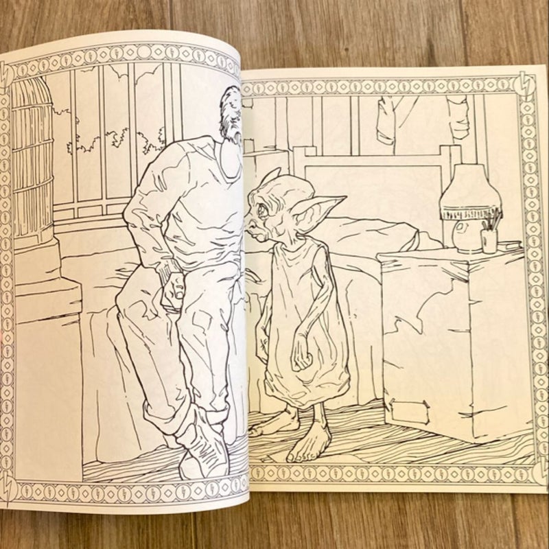 Harry Potter - Magical Creatures Coloring Book