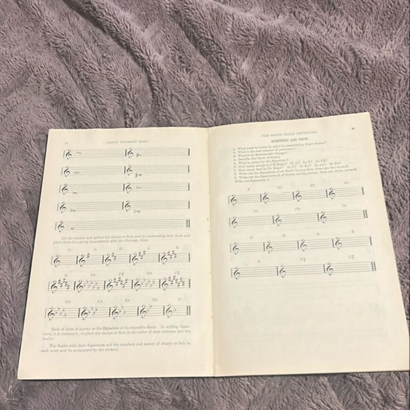 Harmony Book for Beginners