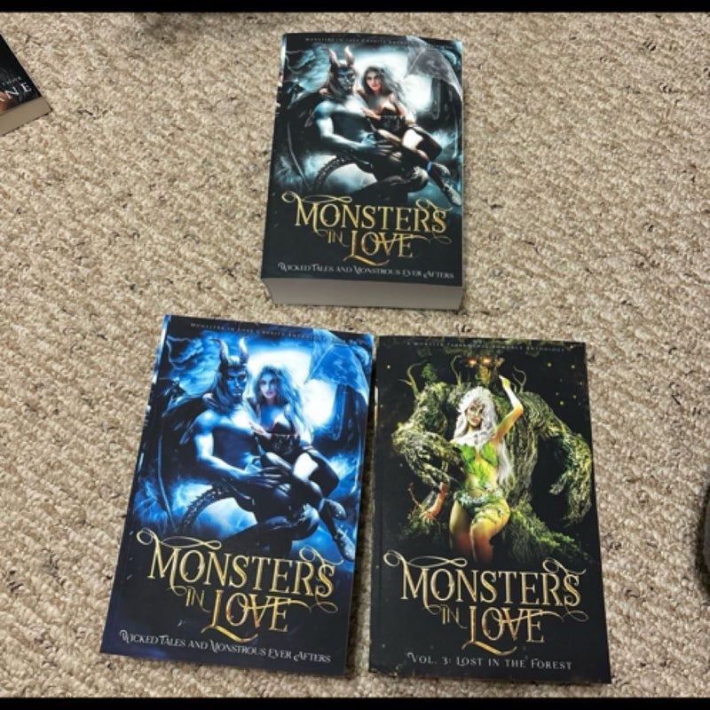 Monster in Love Anthology series bundle set eva priest