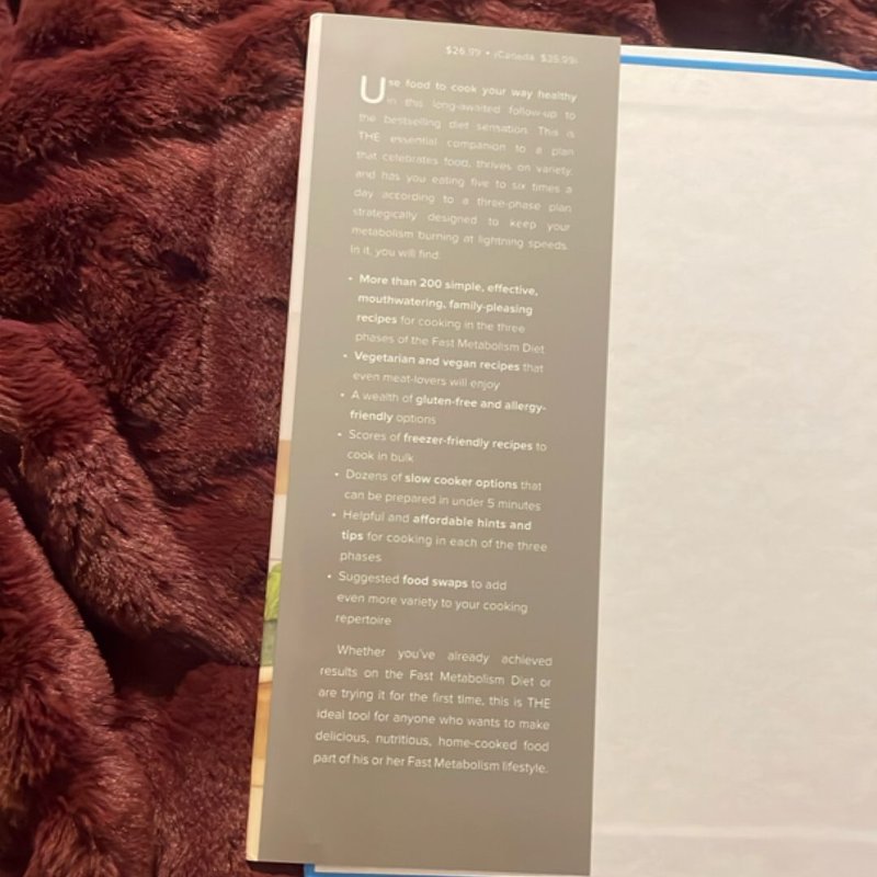 The Fast Metabolism Diet Cookbook