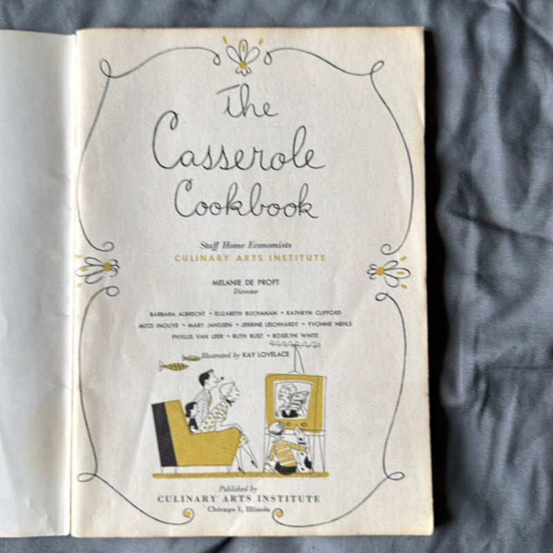 The Casserole Cookbook 