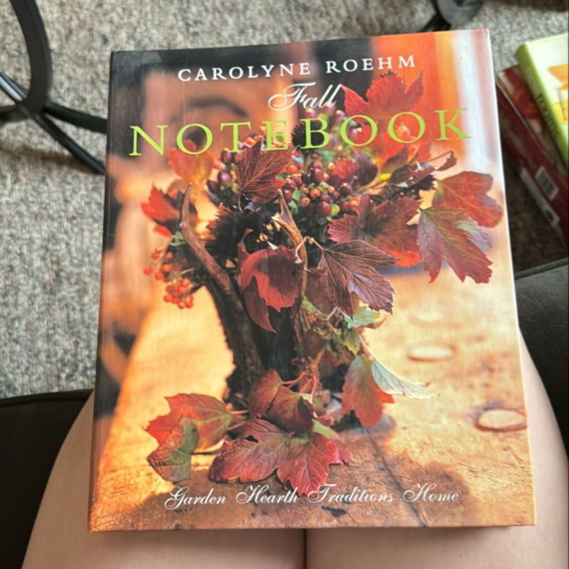 Carolyne Roehm's Fall Notebook