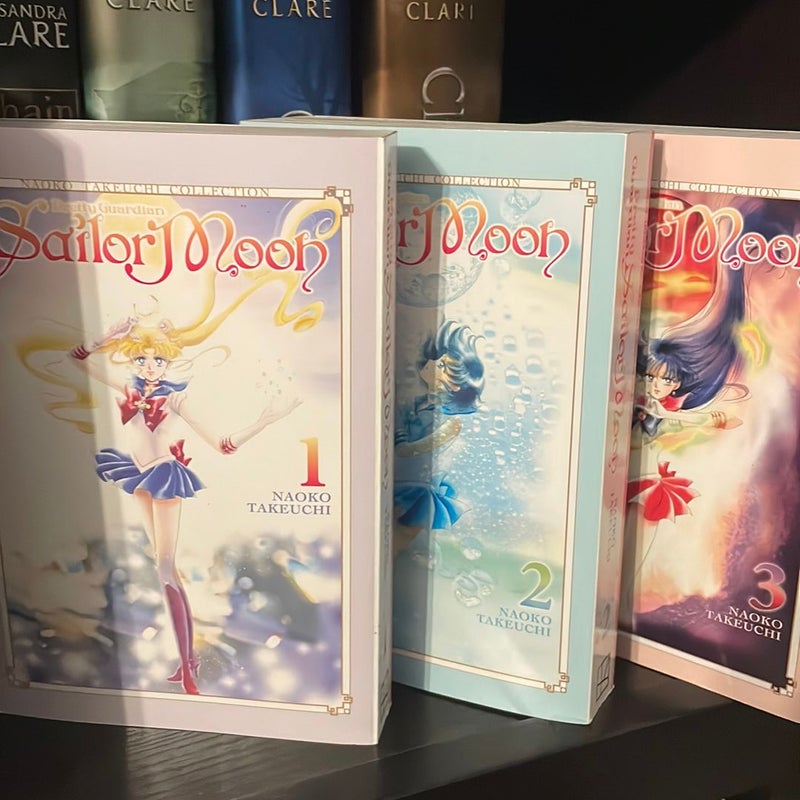 Sailor Moon (Naoko Takeuchi Collection) Volumes 1-3