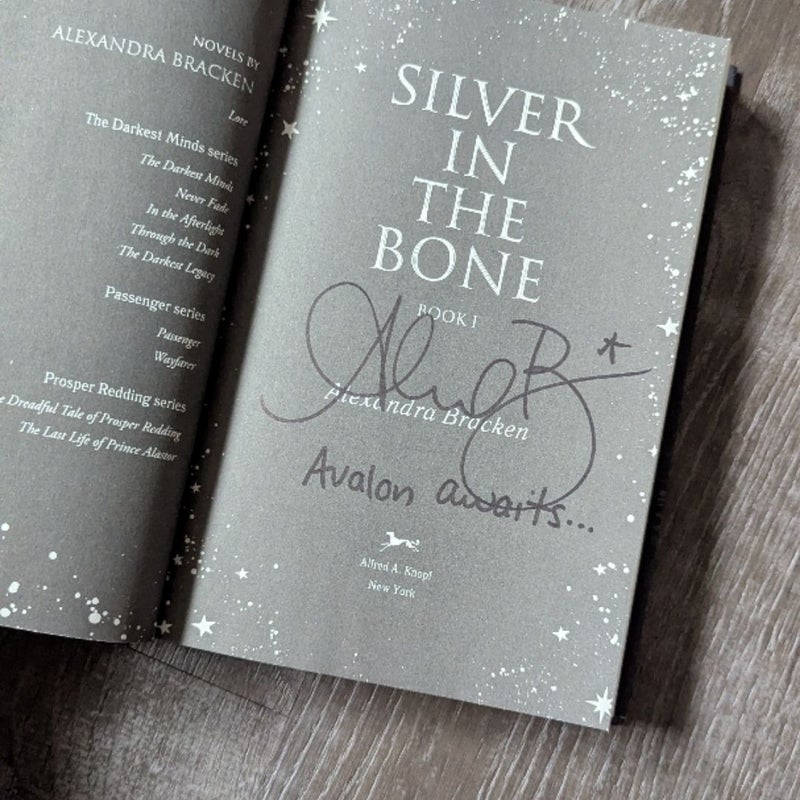 Silver in the Bone (SIGNED COPY)