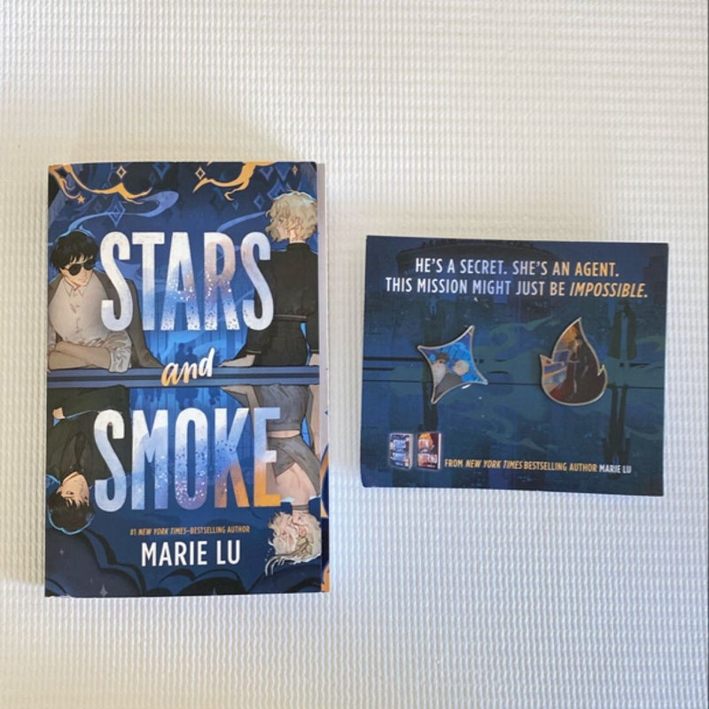 Stars and Smoke [SIGNED W/ PINS]