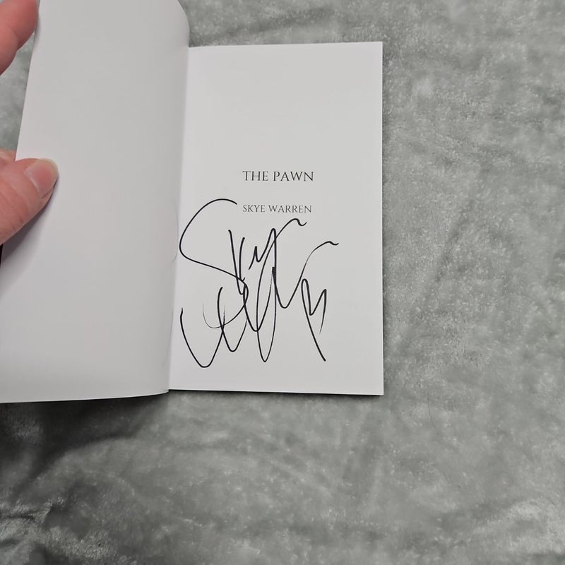 The Pawn by Skye Warren signed