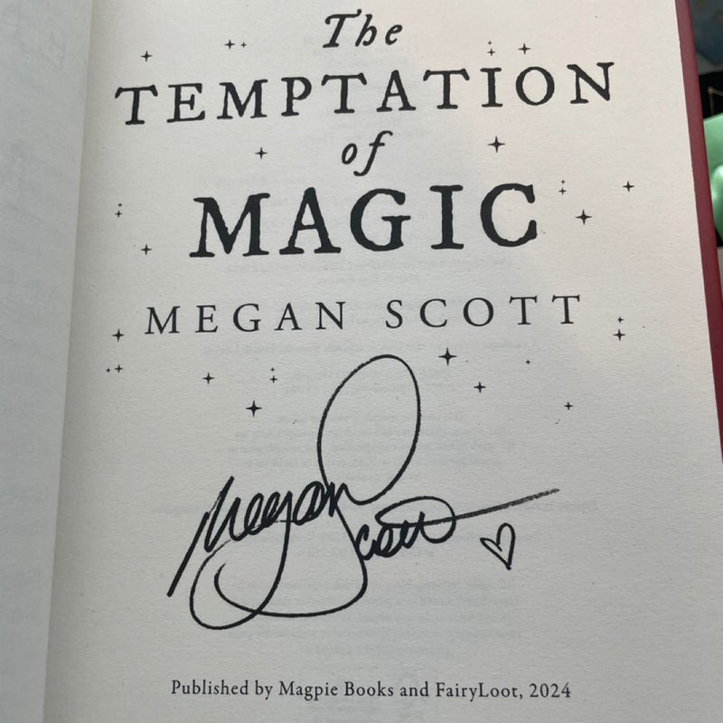 The Temptation of Magic (signed FairyLoot edition)