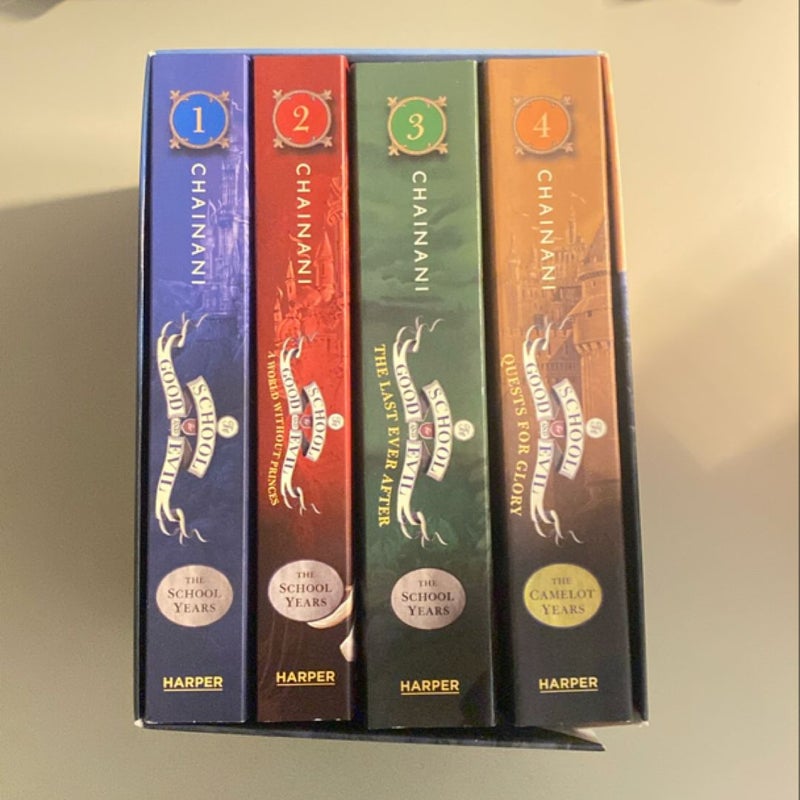 The School for Good and Evil Books 1-4 Paperback Box Set