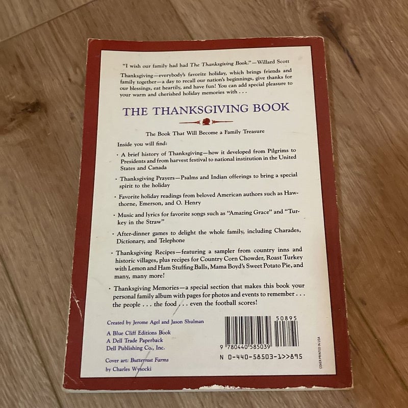 The Thanksgiving Book