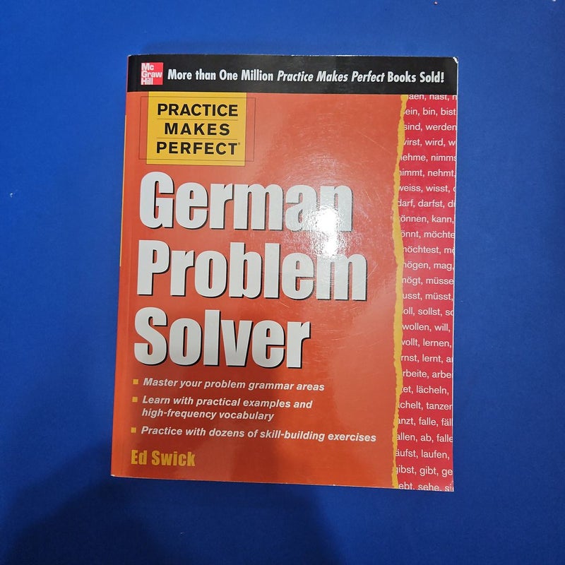 Practice Makes Perfect German Problem Solver