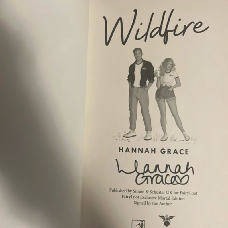 Ice Breaker and Wildfire SIGNED Fairyloot Edition