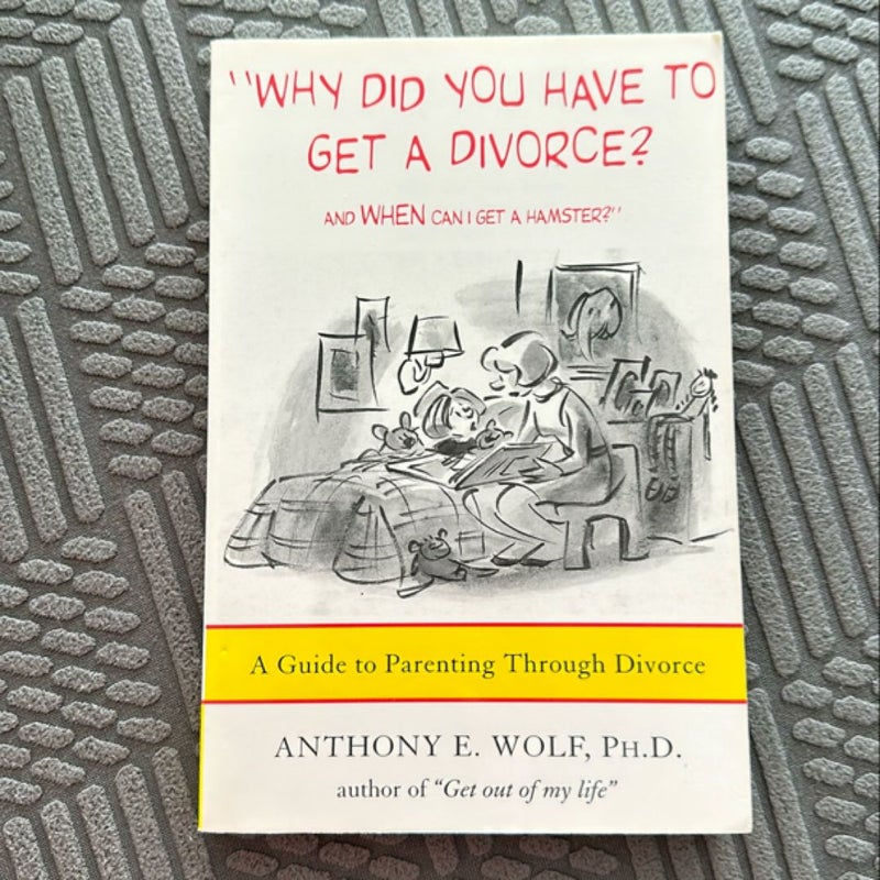 Why Did You Have to Get a Divorce? and When Can I Get a Hamster?