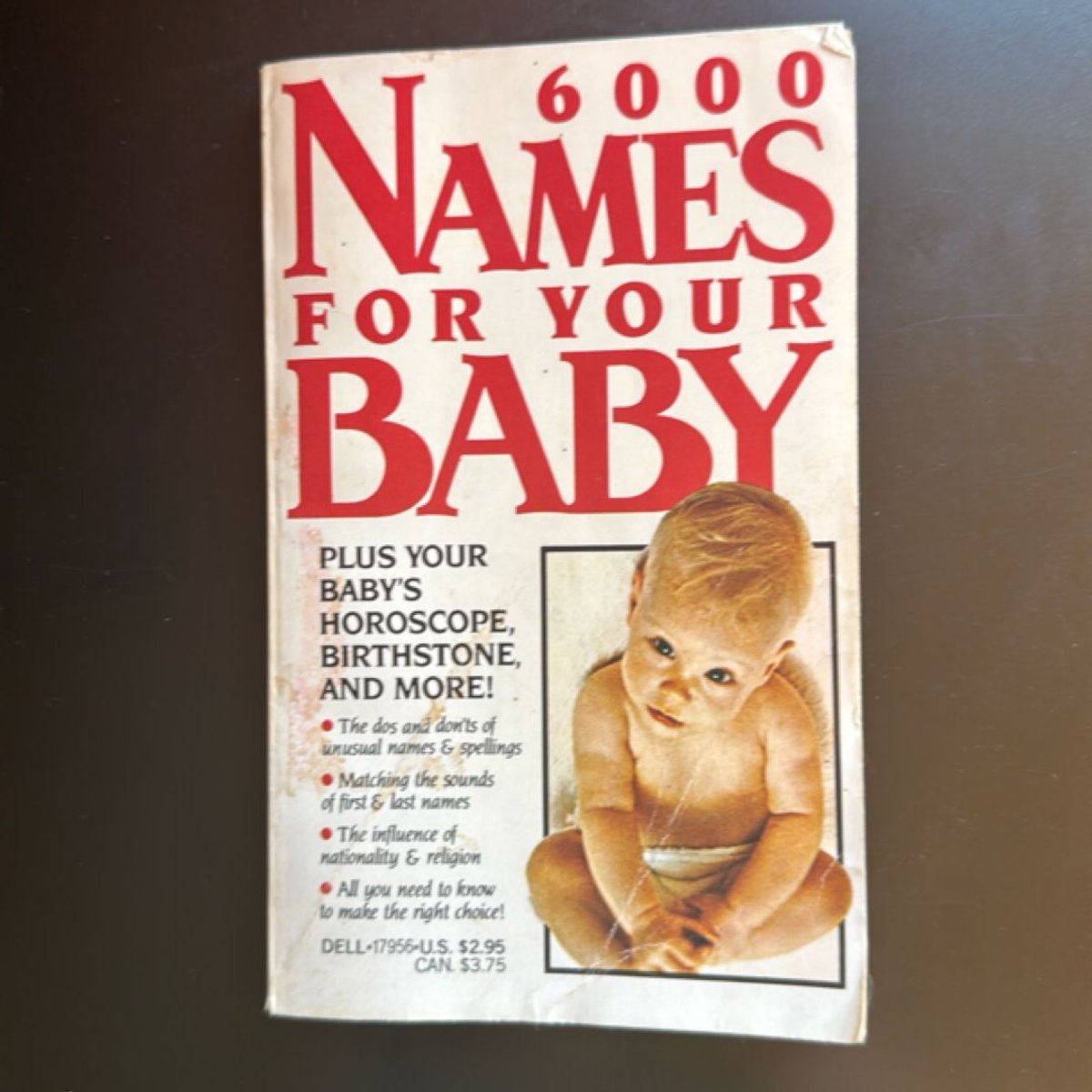 Six Thousand Names for Your Baby by Bdd
