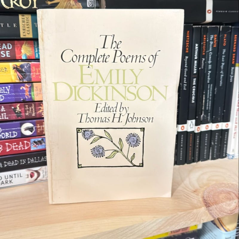 The Complete Poems of Emily Dickinson