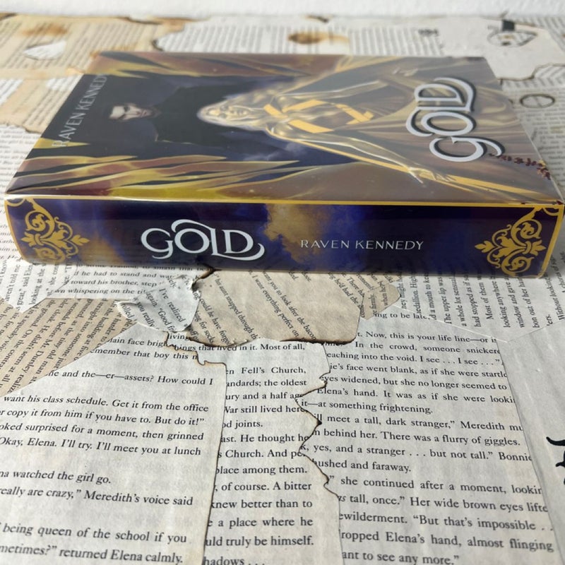 Gold by Raven Kennedy - Bookish Box Digitally Signed Edition