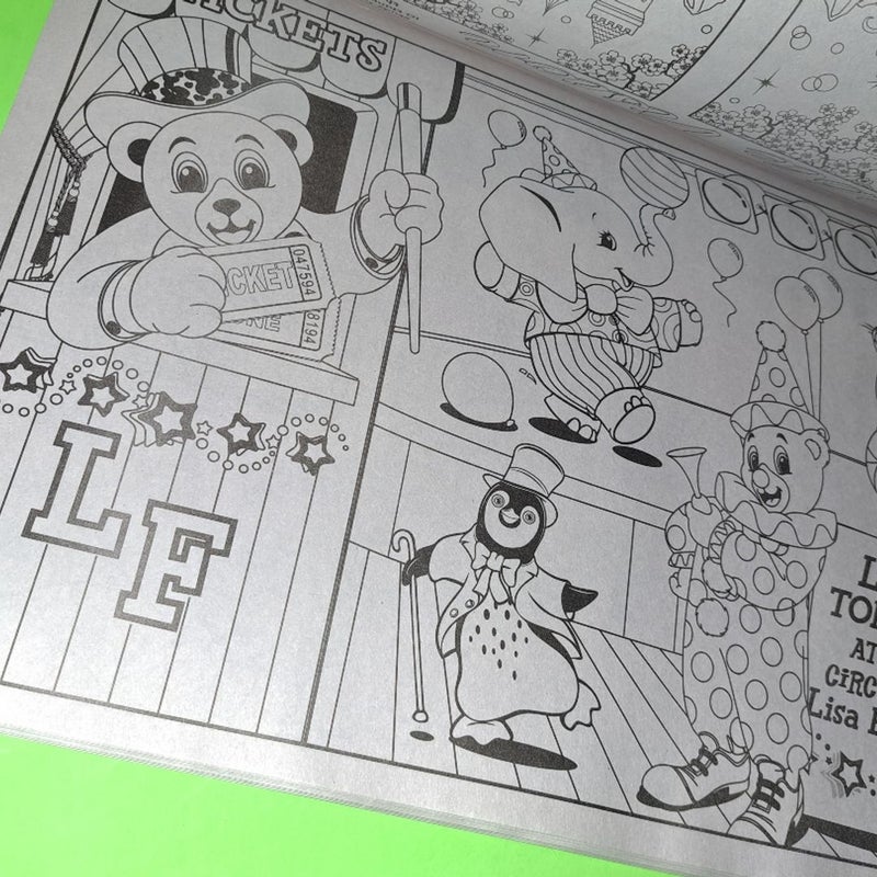 Big Coloring Poster  Coloring pages, Poster colour, Lisa frank coloring  books