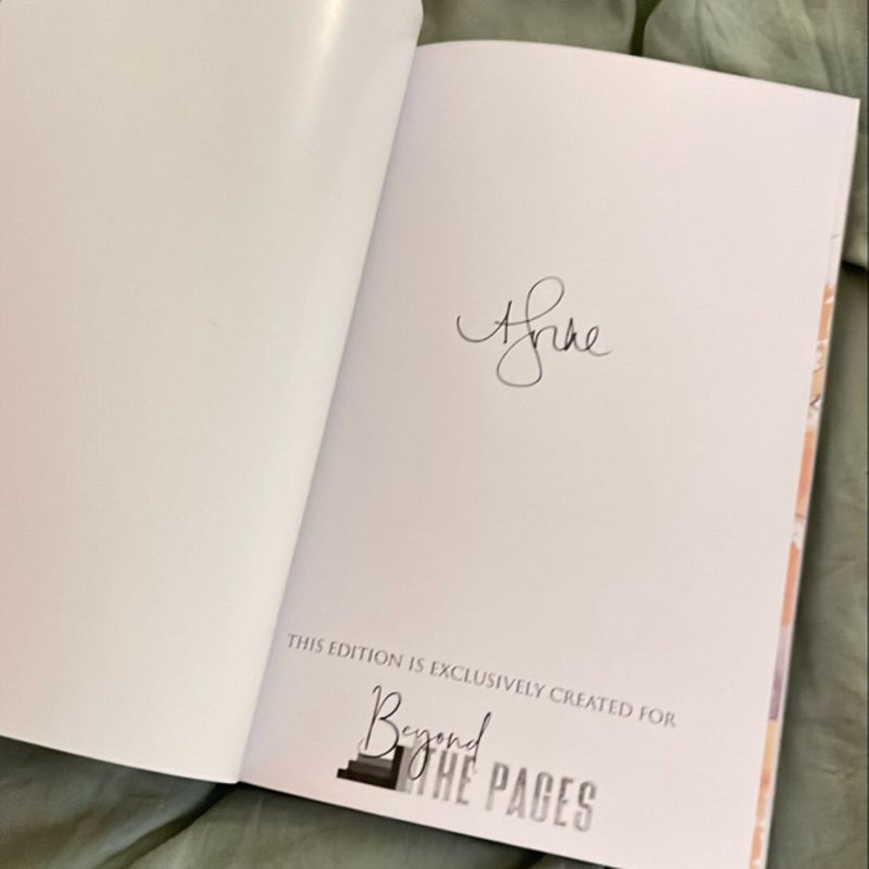 Written in the Scars *Beyond the Pages special edition, signed*