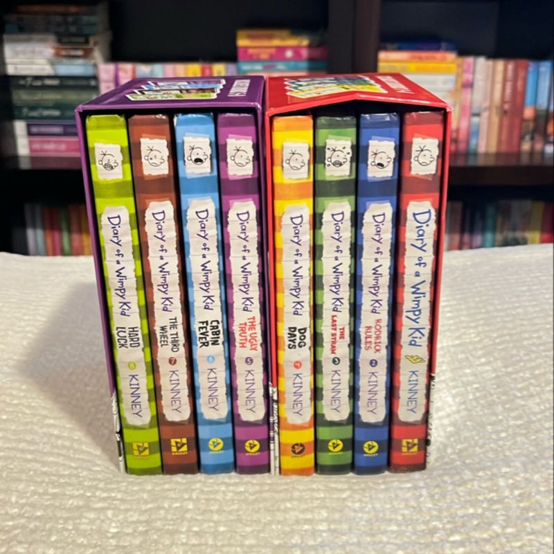 Diary of a Wimpy Kid Books 1-8