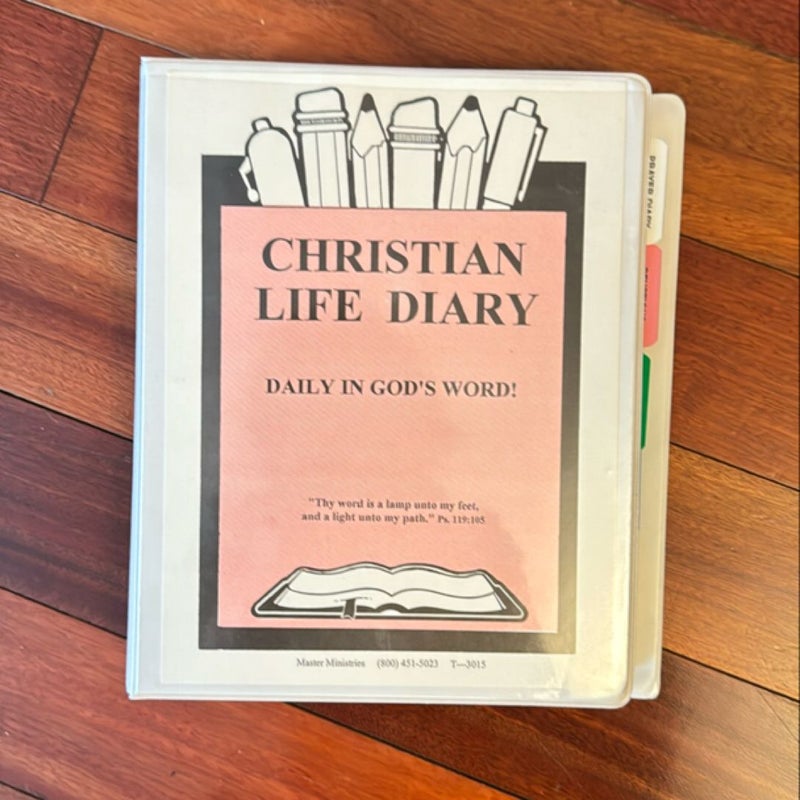 Christian Life Diary