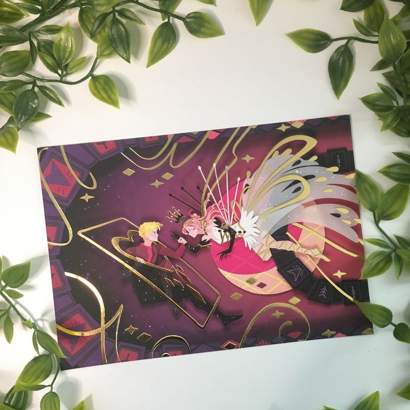 Once Upon a Broken Heart Foiled Art Print FairyLoot Exclusive (Jacks & Evangeline) 