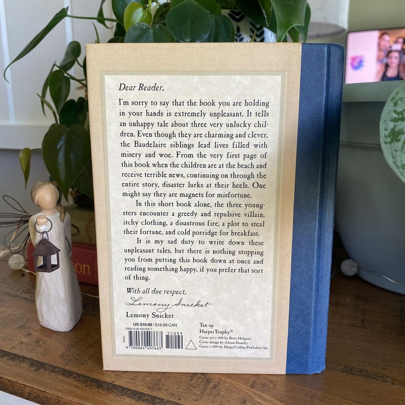 A Series of Unfortunate Events #1: the Bad Beginning